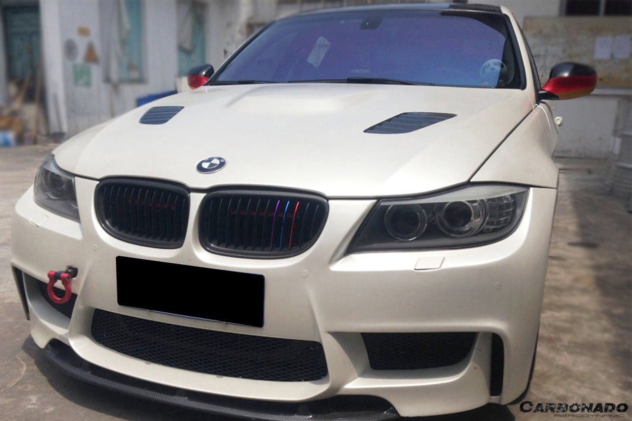 2008-2012 BMW 3 Series E90 LCI VRS Style Carbon Fiber Hood