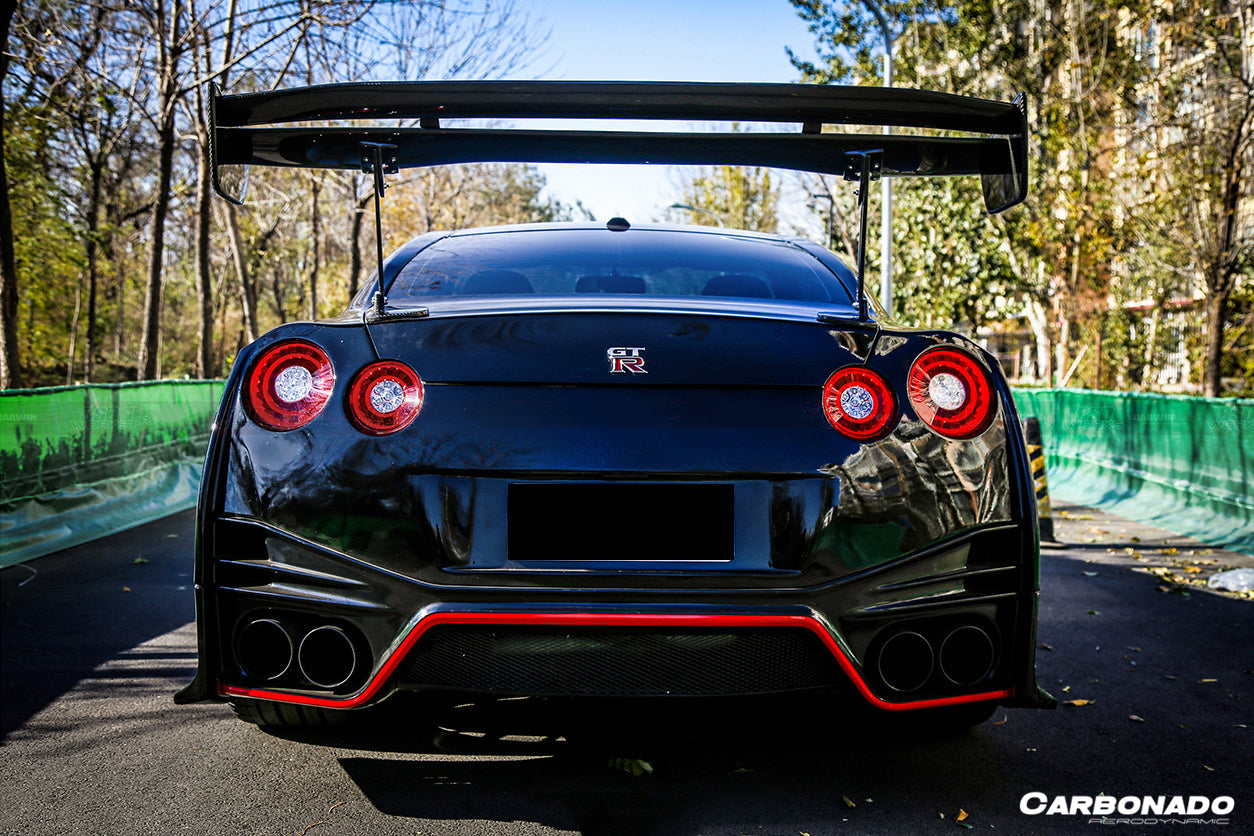 2008 - 2022 Nissan GTR R35 CBA/DBA/EBA VTX Style Trunk Spoiler