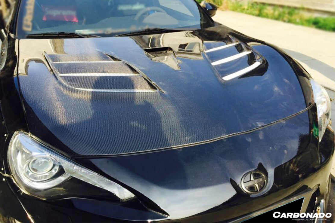 2012 - 2020 Scion FRS / Toyota GT86/ Subaru BRZ VRS Style Hood