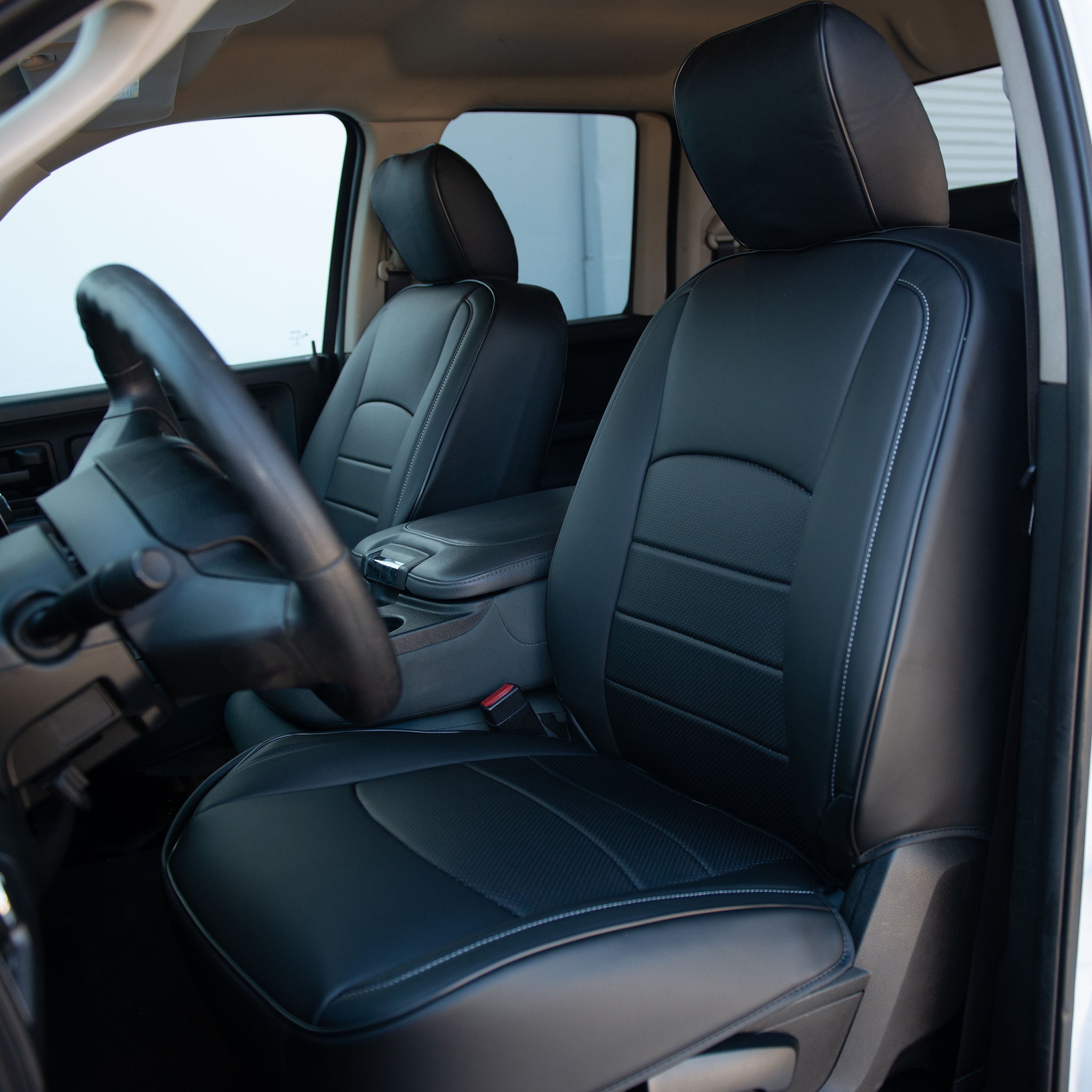 2009-up-dodge-ram-classic-crew-cab-custom-leather-seat-coversPremium Artificial leather