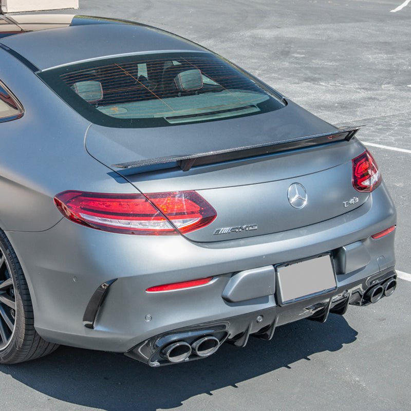 Mercedes-Benz C-Class C205 Coupe Carbon Fiber Rear Spoiler 2019-Up
