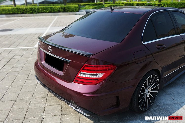 2008 - 2014 Mercedes Benz C Class W204 Sedan Trunk Spoiler