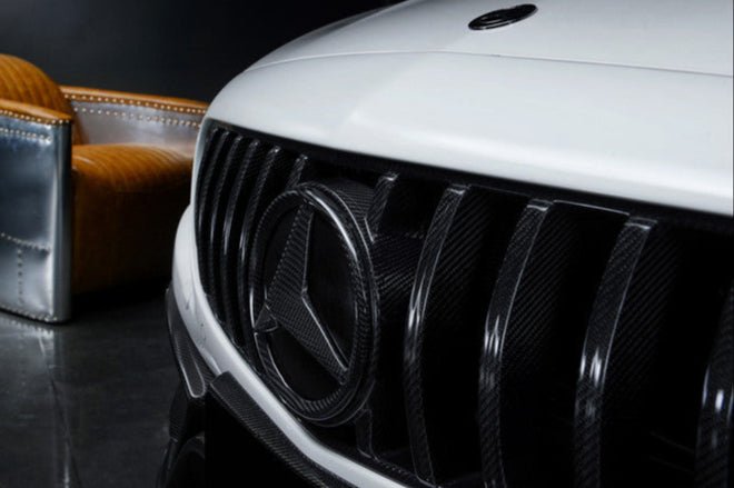 2015 - 2018 Mercedes Benz W205 C63 & C653S AMG Coupe IMP Carbon Fiber Grille