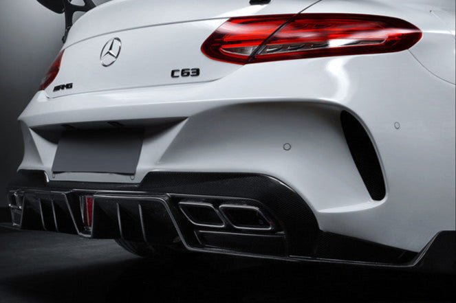 2015 - 2018 Mercedes Benz W205 C63 & S AMG Coupe IMP Performance Partial Carbon Fiber Full Body Kit
