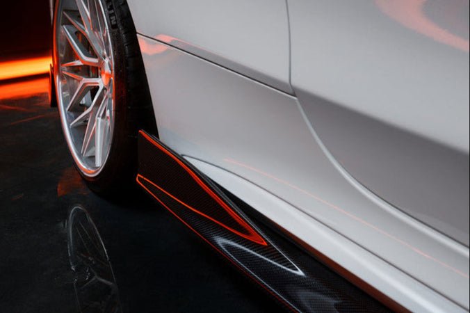 2015 - 2021 Mercedes Benz C63 / C-Class Coupe IMP Performance Carbon Fiber Side Skirts