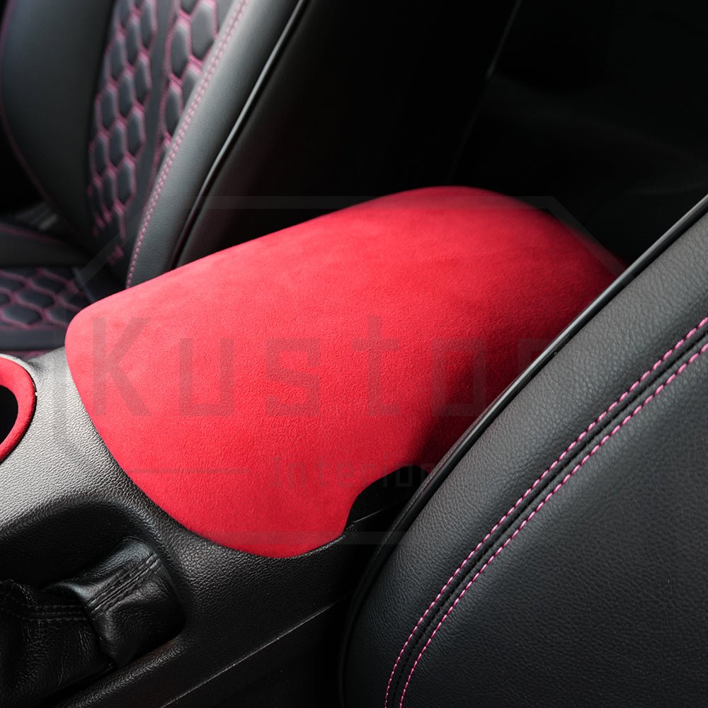Ford Mustang S550 Alcantara Center Armrest Cover 2015-2023
