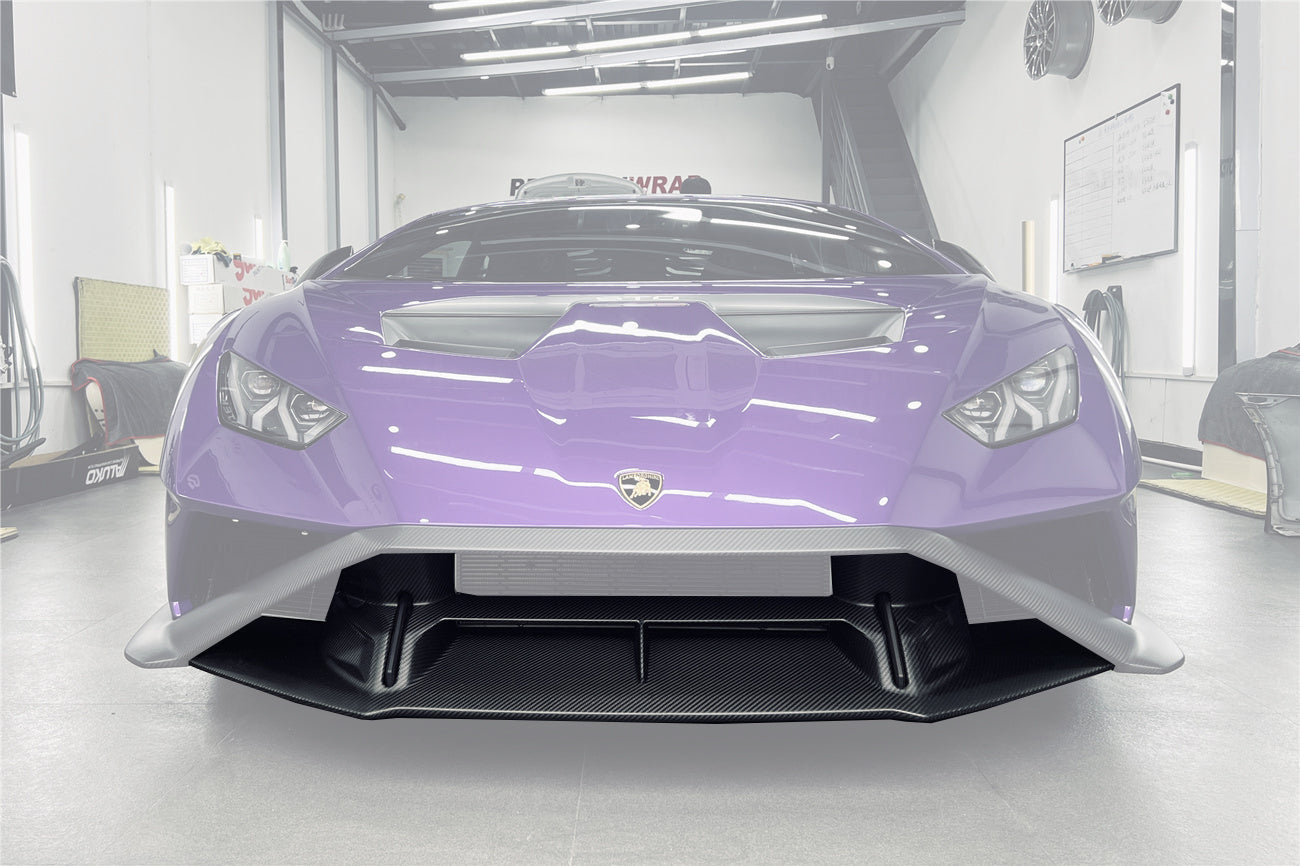 2021 - 2025 Lamborghini Huracan STO Dry Carbon Fiber Down-Front Lip