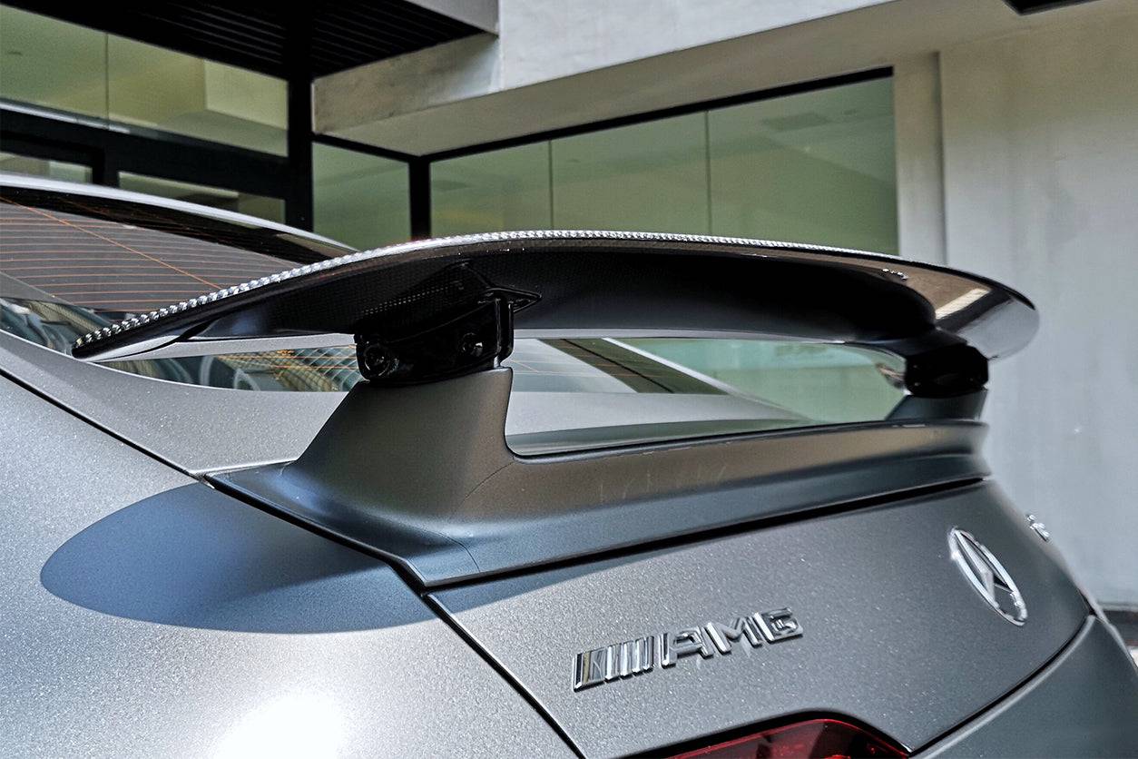 2019-2023 Mercedes Benz AMG GT63 S GT50 4Door Coupe X290 OEM Style Carbon Fiber Trunk Spoiler - Carbonado
