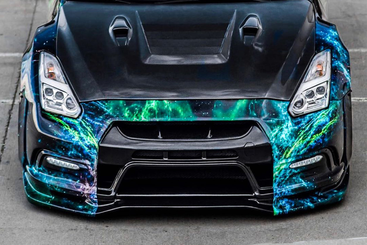 2012 - 2016 Nissan GTR R35 DBA VA Style Front Bumper