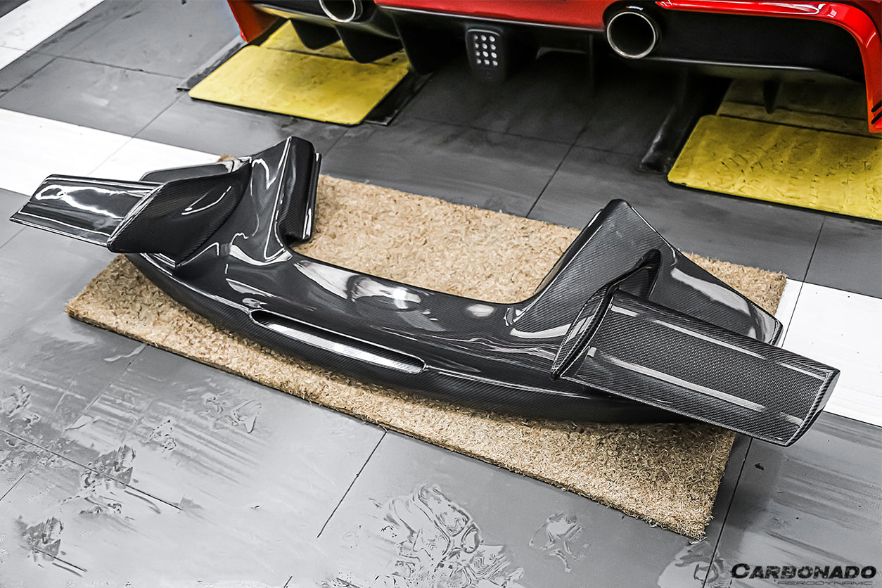 2015 - 2020 Ferrari 488 GTB MSY Style Trunk Spoiler