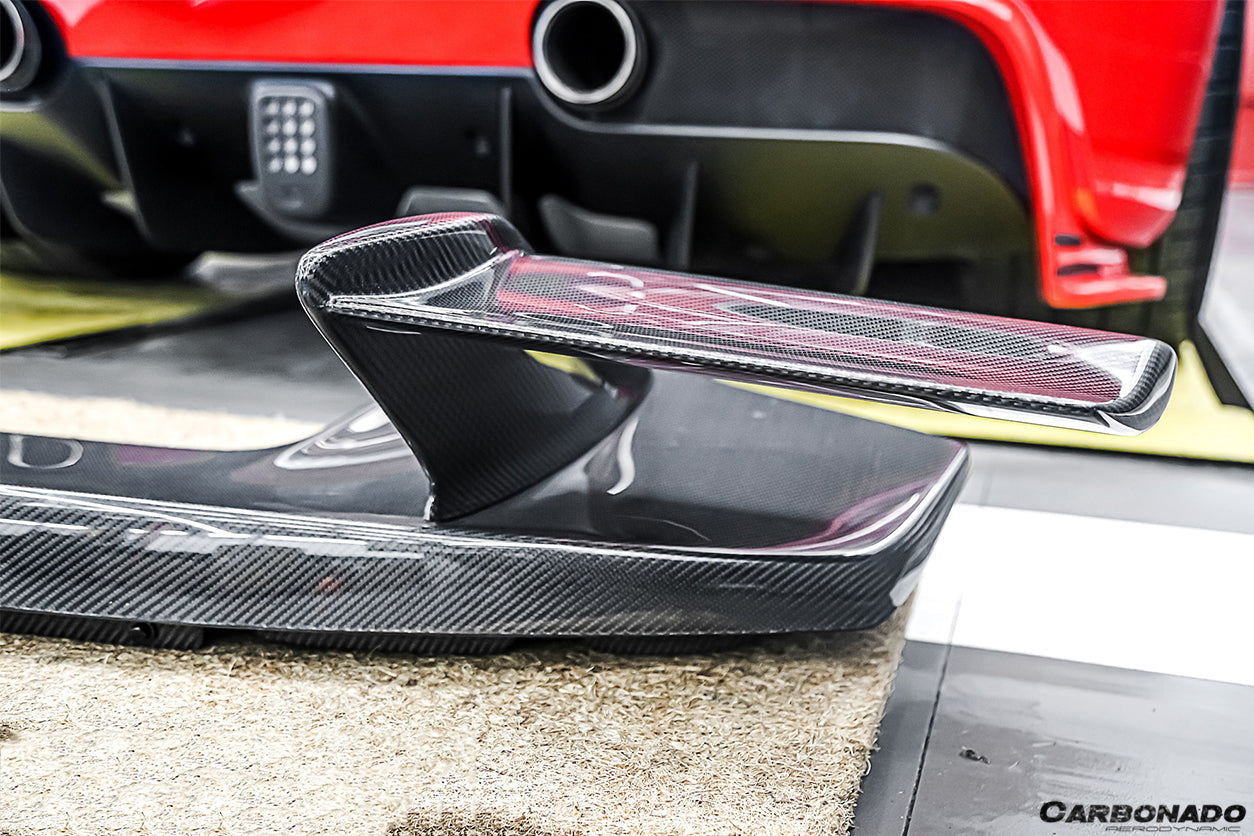 2015 - 2020 Ferrari 488 GTB MSY Style Trunk Spoiler
