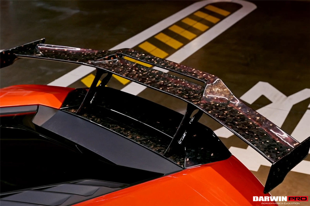 2019 - 2023 Lamborghini Huracan EVO OD Style Dry Carbon Trunk Spoiler Wing