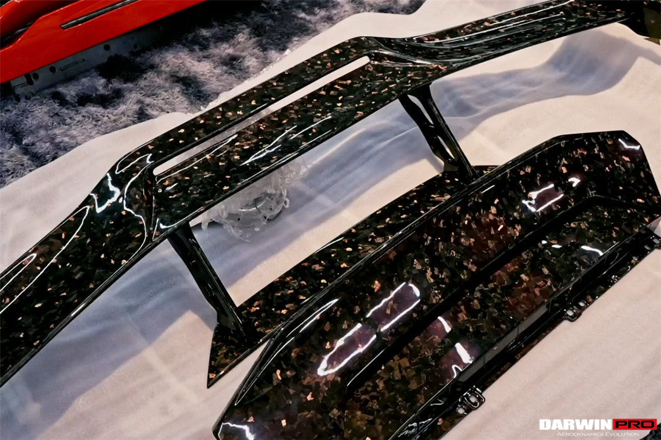 2019 - 2023 Lamborghini Huracan EVO OD Style Dry Carbon Trunk Spoiler Wing