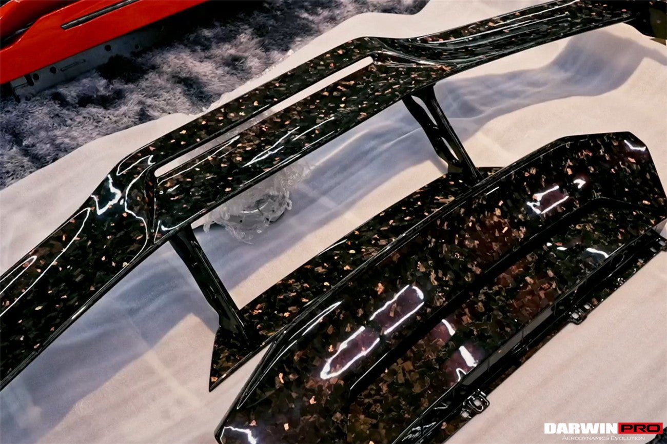2019 - 2023 Lamborghini Huracan EVO OD Style Dry Carbon Trunk Spoiler Wing