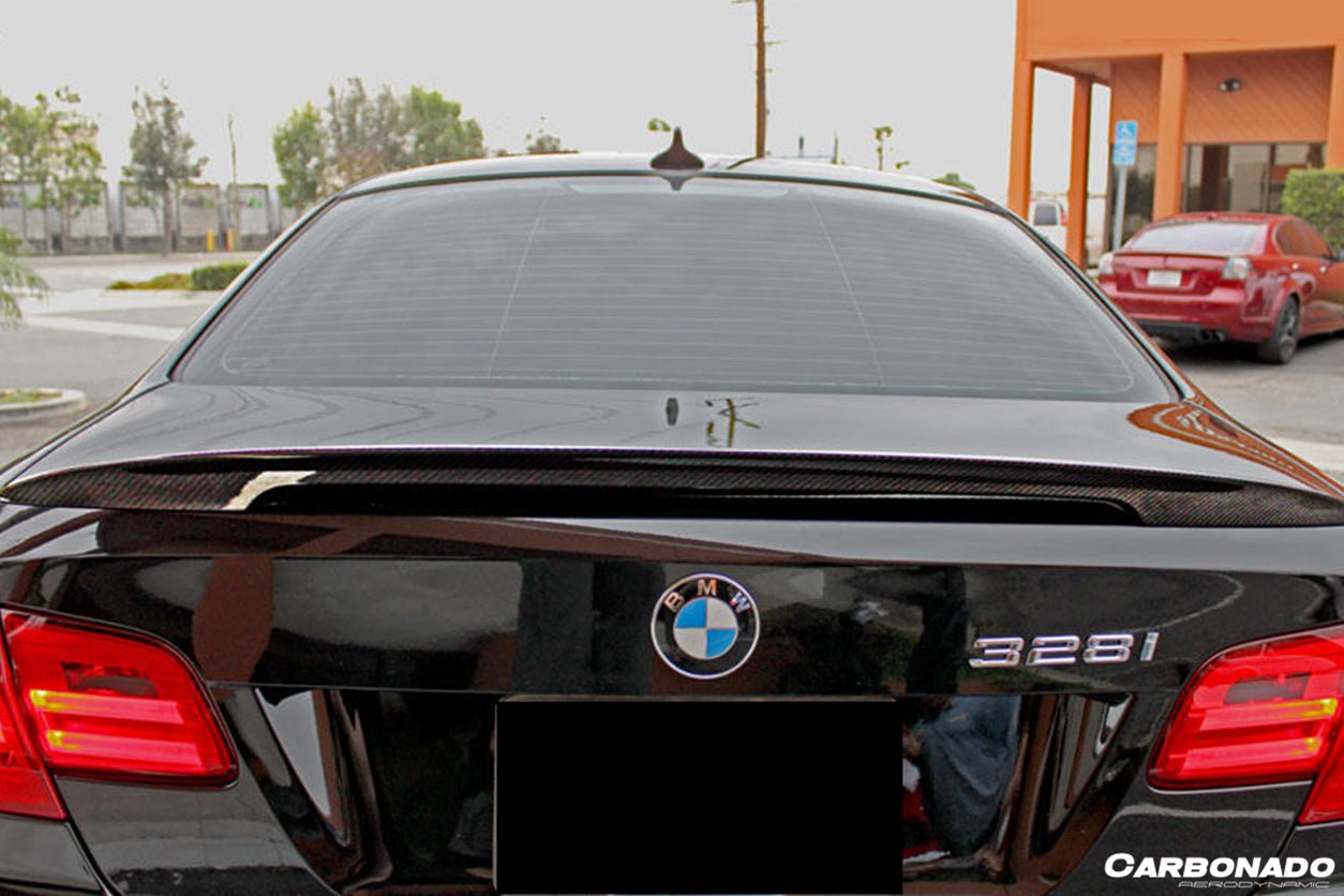 2008-2012 BMW M3 E92 MP Style Carbon Fiber Trunk Spoiler