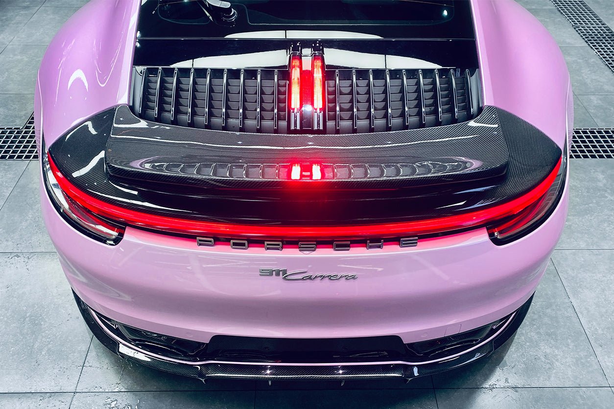 2019 - 2023 Porsche 911 992 Carrera S & 4 & 4S BKSS Style Trunk Wing
