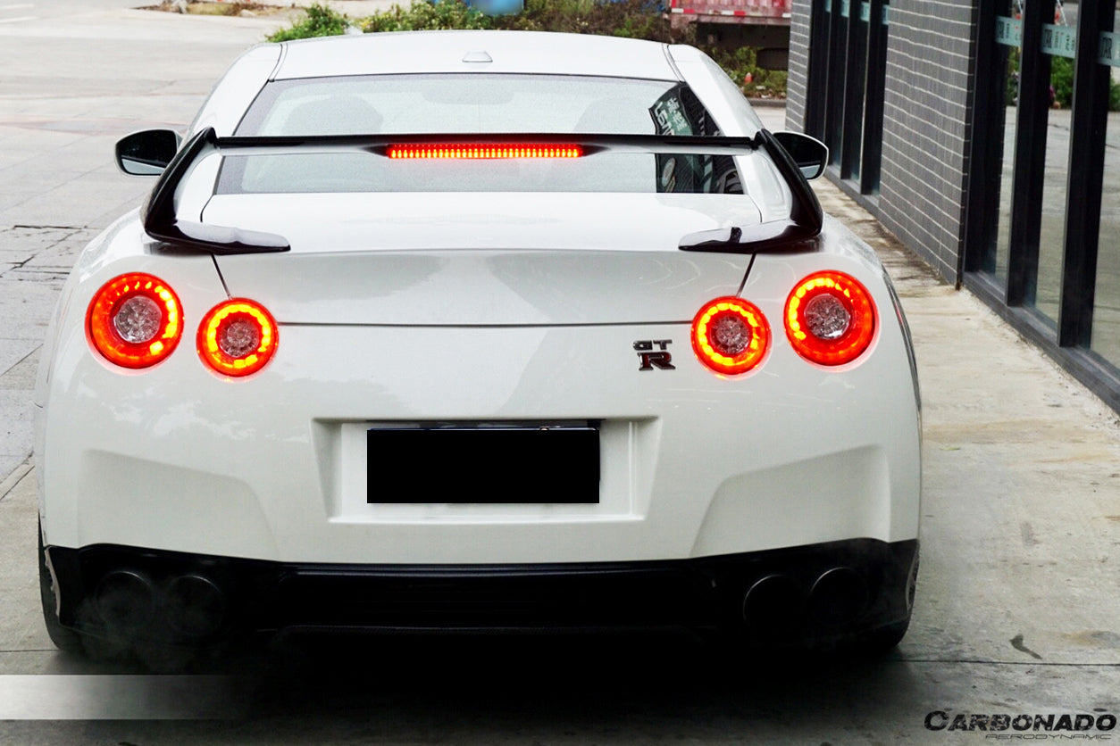 2008 - 2022 Nissan GTR R35 CBA/DBA/EBA AMS Style Trunk Spoiler