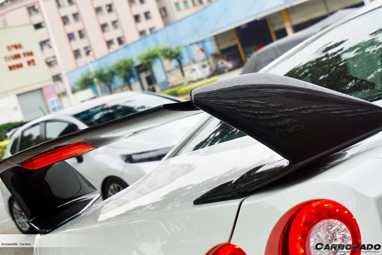 2008 - 2022 Nissan GTR R35 CBA/DBA/EBA AMS Style Trunk Spoiler