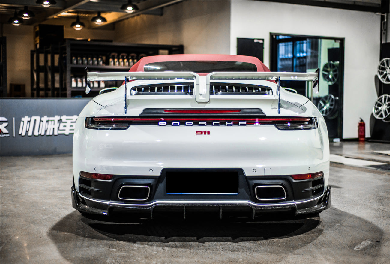 2019 - 2023 Porsche 911 992 Targa & Cabriolet TA Style Trunk Spoiler Wing