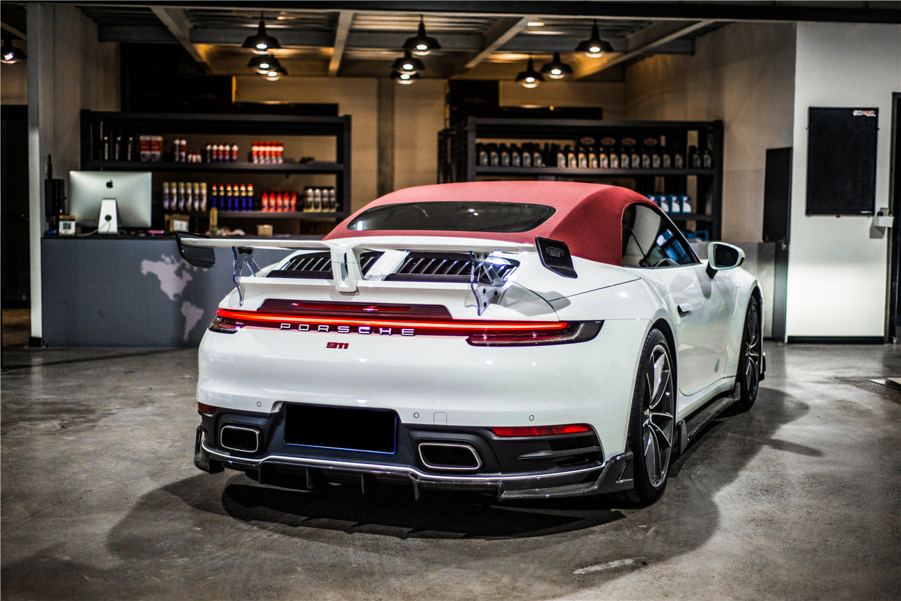 2019 - 2023 Porsche 911 992 Targa & Cabriolet TA Style Trunk Spoiler Wing