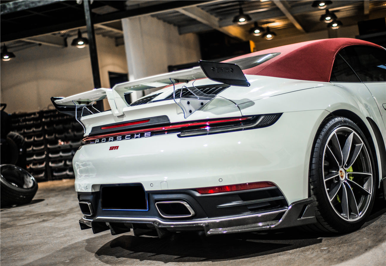 2019 - 2023 Porsche 911 992 Targa & Cabriolet TA Style Trunk Spoiler Wing