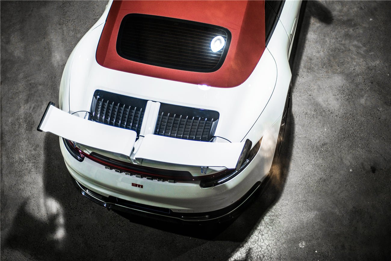 2019 - 2023 Porsche 911 992 Targa & Cabriolet TA Style Trunk Spoiler Wing