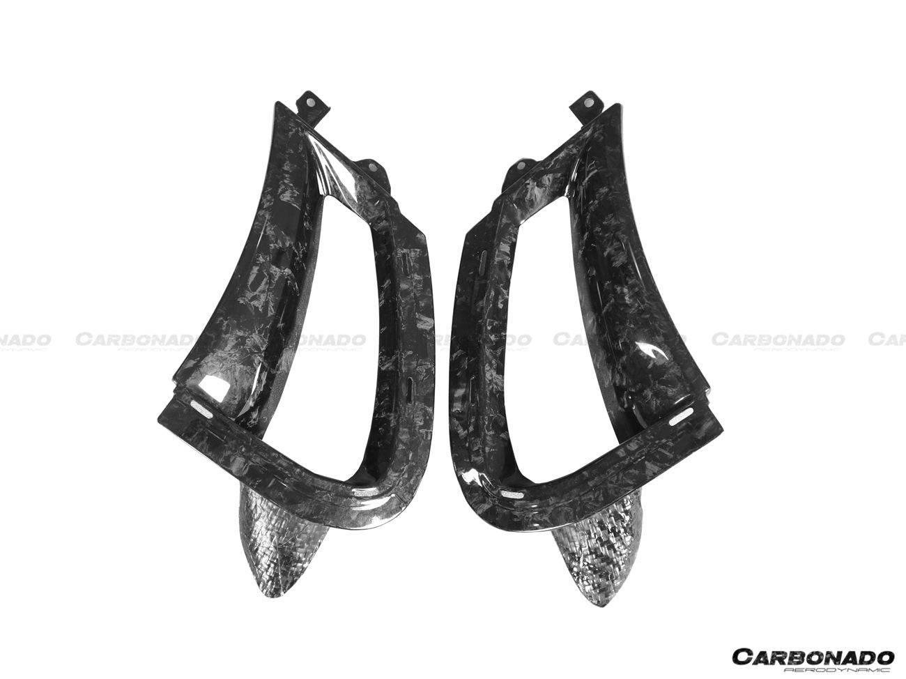McLaren 720S P14 Carbon Fiber Front Bumper Side Air Vents 2017-2022