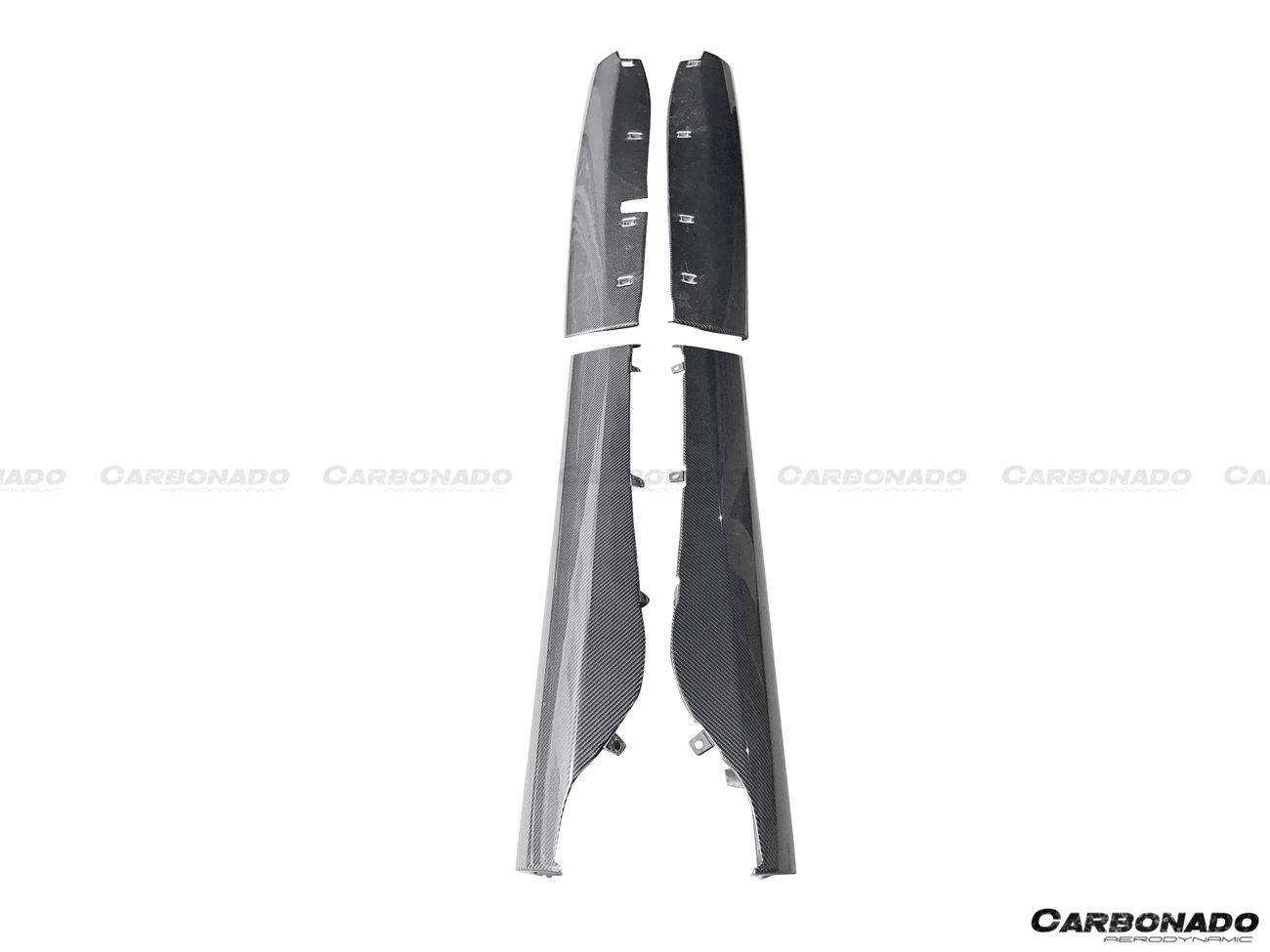 McLaren 540C 570S 570GT Carbon Fiber Side Skirts OEM Style 2015-2020