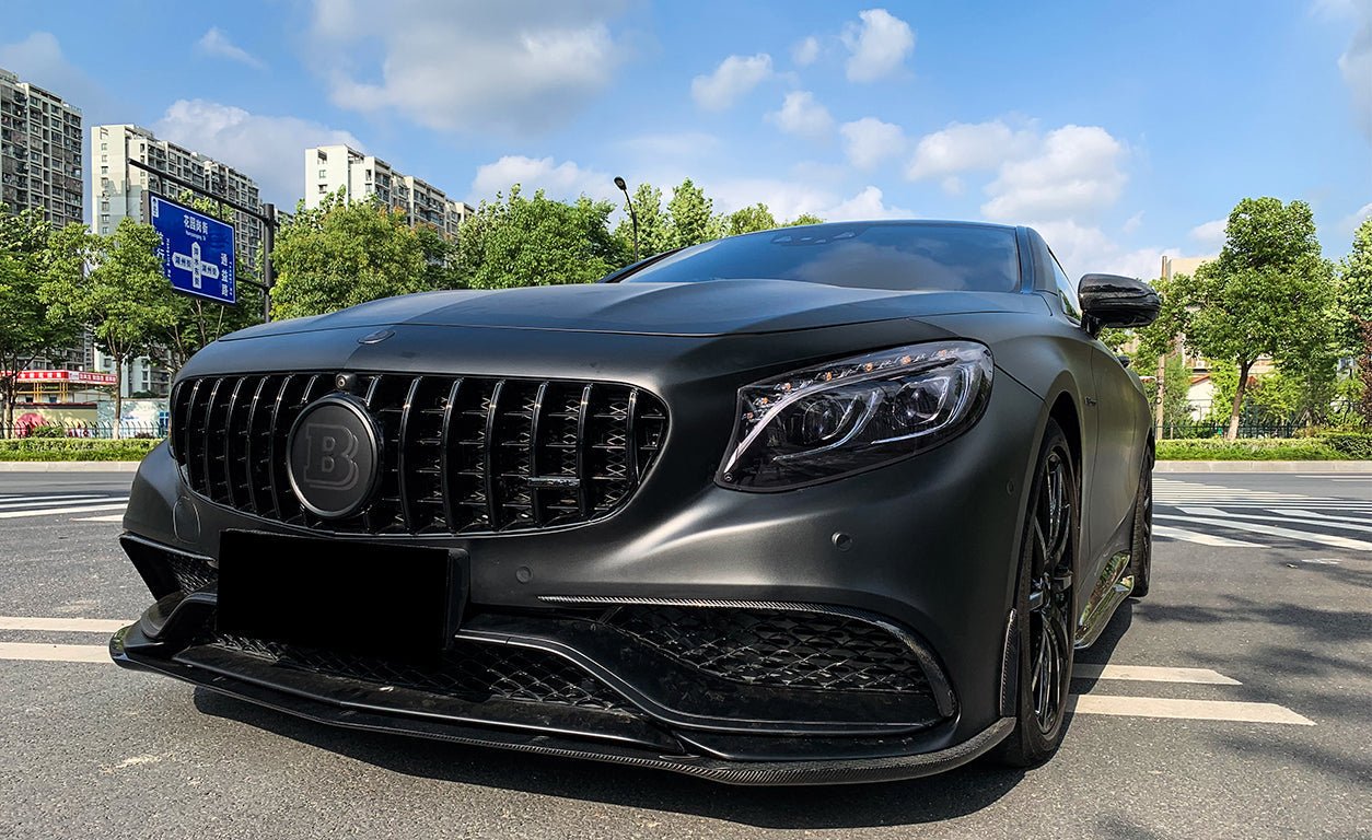 2014-2017 Mercedes S63/S65 AMG Coupe (C217) Carbon Fiber Center Trim