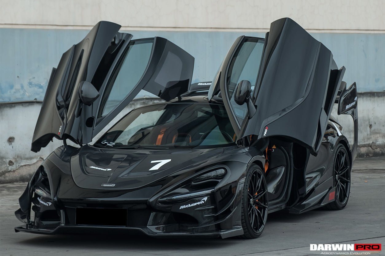 2017 - 2021 McLaren 720S Se²NWB Style Carbon Fiber Side Door Trims