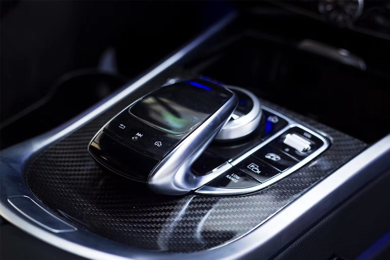 2019 - 2023 Mercedes Benz W464 G550 G63AMG G-Class Dry Carbon Fiber Center Console Replacement