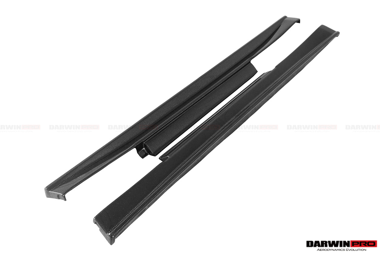 2008 - 2022 Nissan GTR R35 CBA/DBA ZEL Style Carbon Fiber Side Skirts