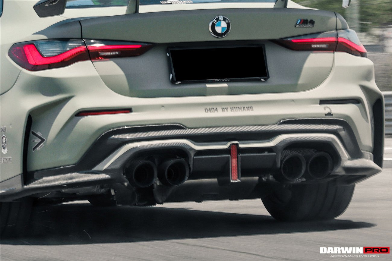 2021-2025 BMW M4 G82 & G83 BKSSII Style Rear Bumper with LED Light