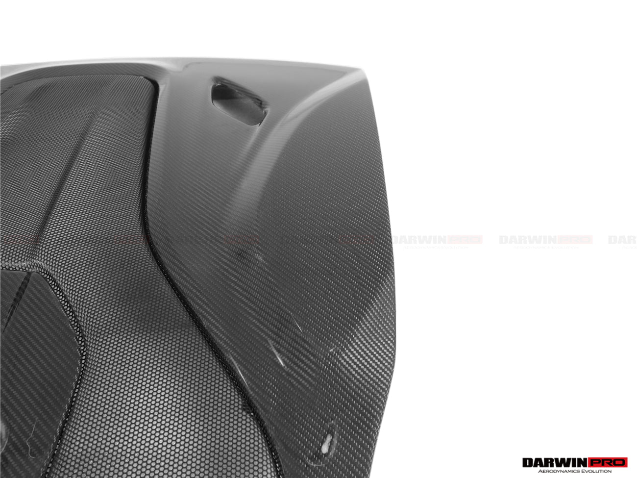 2015 - 2020 McLaren 540C & 570S & 570GT 600LT-Style Partial Carbon Fiber Rear Bumper with Diffuser and Trunk Spoiler and Engine Trunk and Exhaust