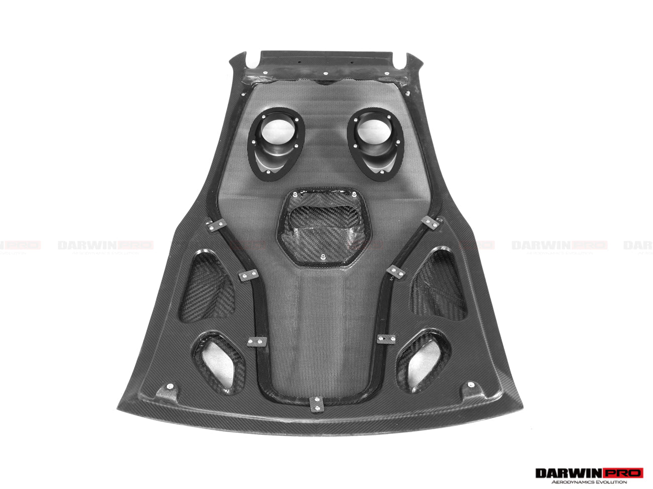 2015 - 2021 McLaren 540c & 570s BKSS Style Rear Bumper and Wing and Engine Trunk and Exhaust