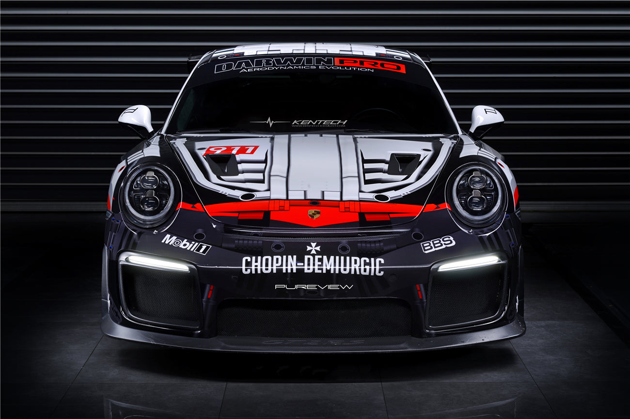 2016 - 2019 Porsche 911 991.2 Carrera S GT2RS-Style Partial Carbon Fiber Full Body Kit