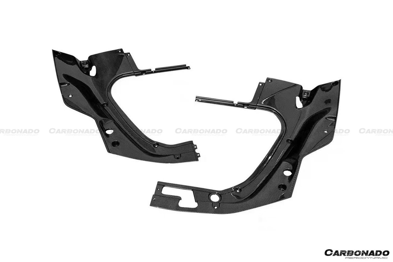 Ferrari SF90 Stradale OE Style Autoclave Carbon Fiber Front Storage Box (2020+)