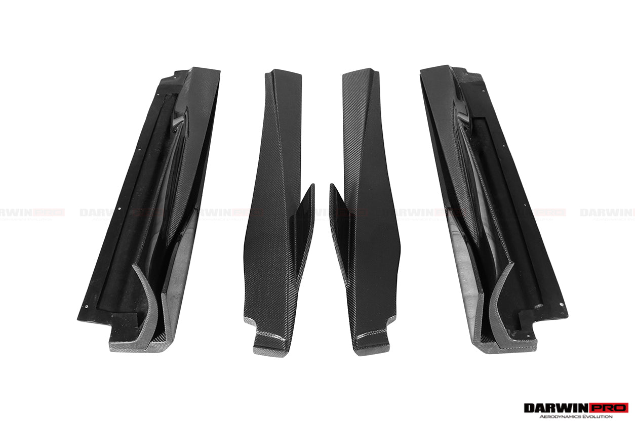 2017 - 2021 McLaren 720S Se²NWB Style Carbon Fiber Side Skirts