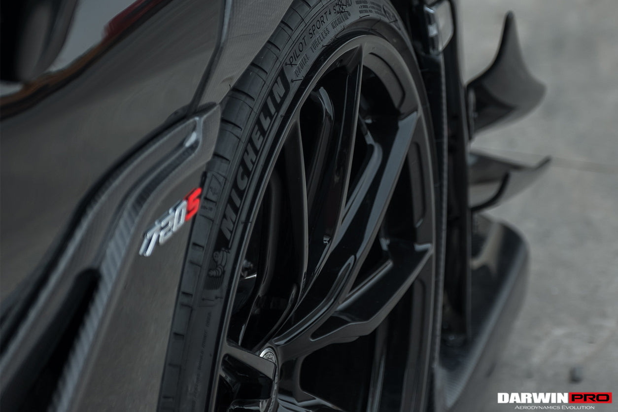 2017 - 2021 McLaren 720s Se²NWB Style Carbon Fiber Side Door Trims