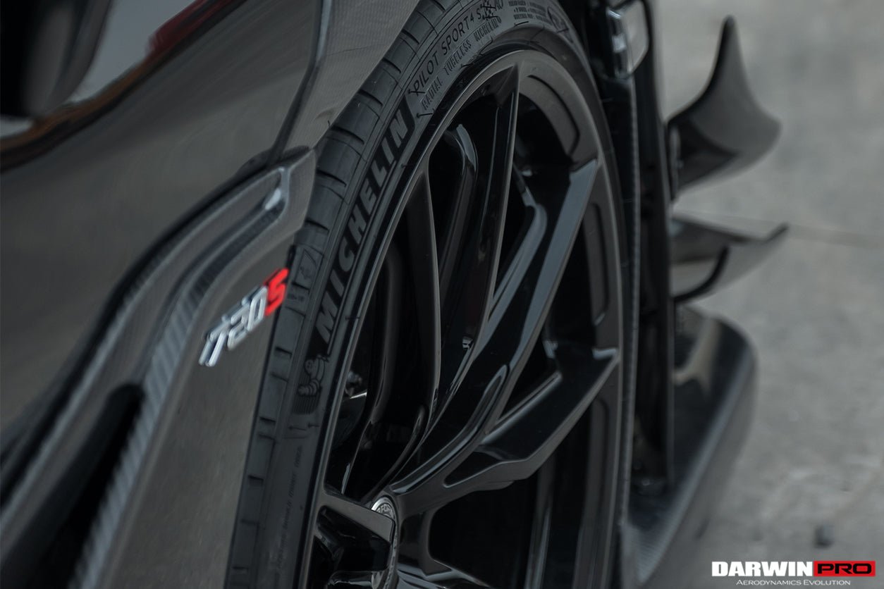 2017 - 2021 McLaren 720S Se²NWB Style Carbon Fiber Side Door Trims