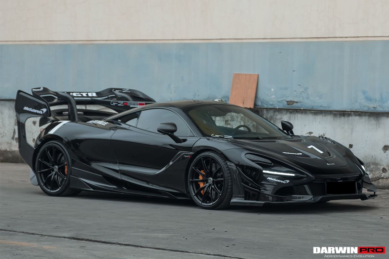 2017 - 2021 McLaren 720s Se²NWB Style Carbon Fiber Side Door Trims