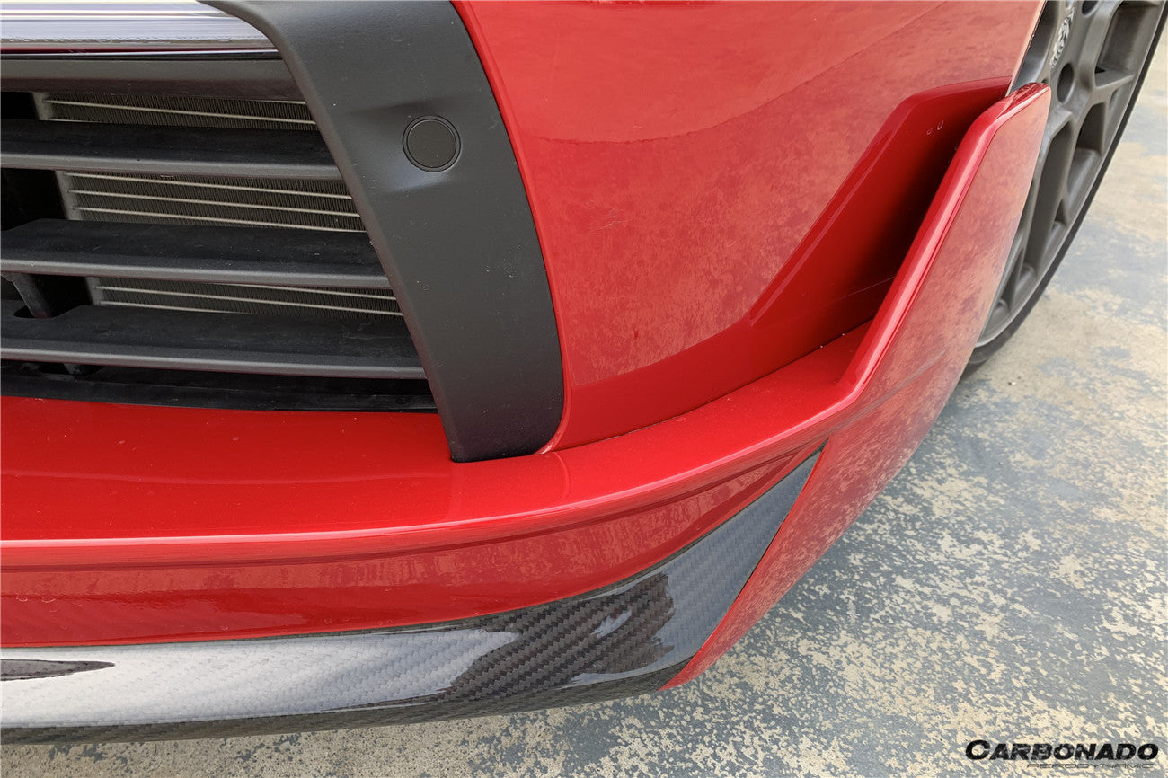 2019 - 2023 Porsche 911 992 Carrera & Targa & S & 4 & 4S & Cabriolet WP Style Dry Carbon Front Lip
