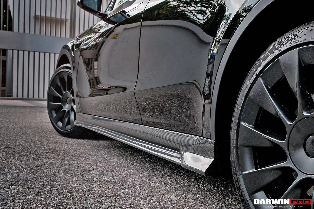 2020 - 2023 Tesla Model Y IMP Performance Carbon Fiber Side Skirts