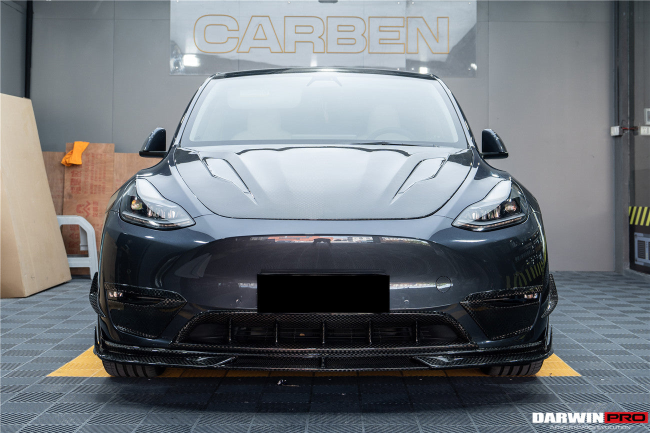 2020 - 2023 Tesla Model Y IMP Performance Carbon Fiber Front Bumper Grille
