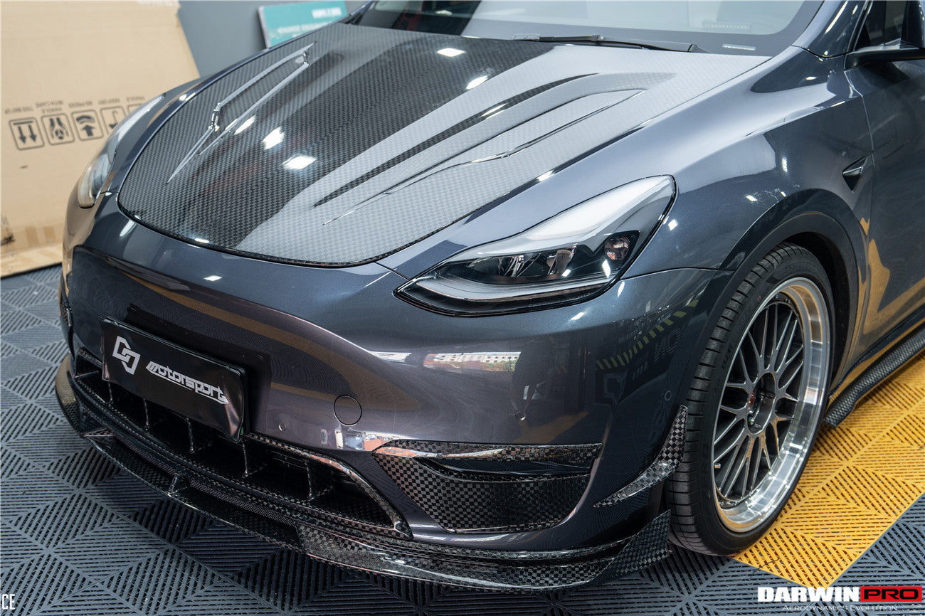 2020 - 2023 Tesla Model Y IMP Performance Carbon Fiber Front Bumper Grille