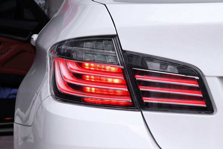 BMW F10 M5 & 5 Series Clear LCI Style LED Taillights (2010 - 2016)