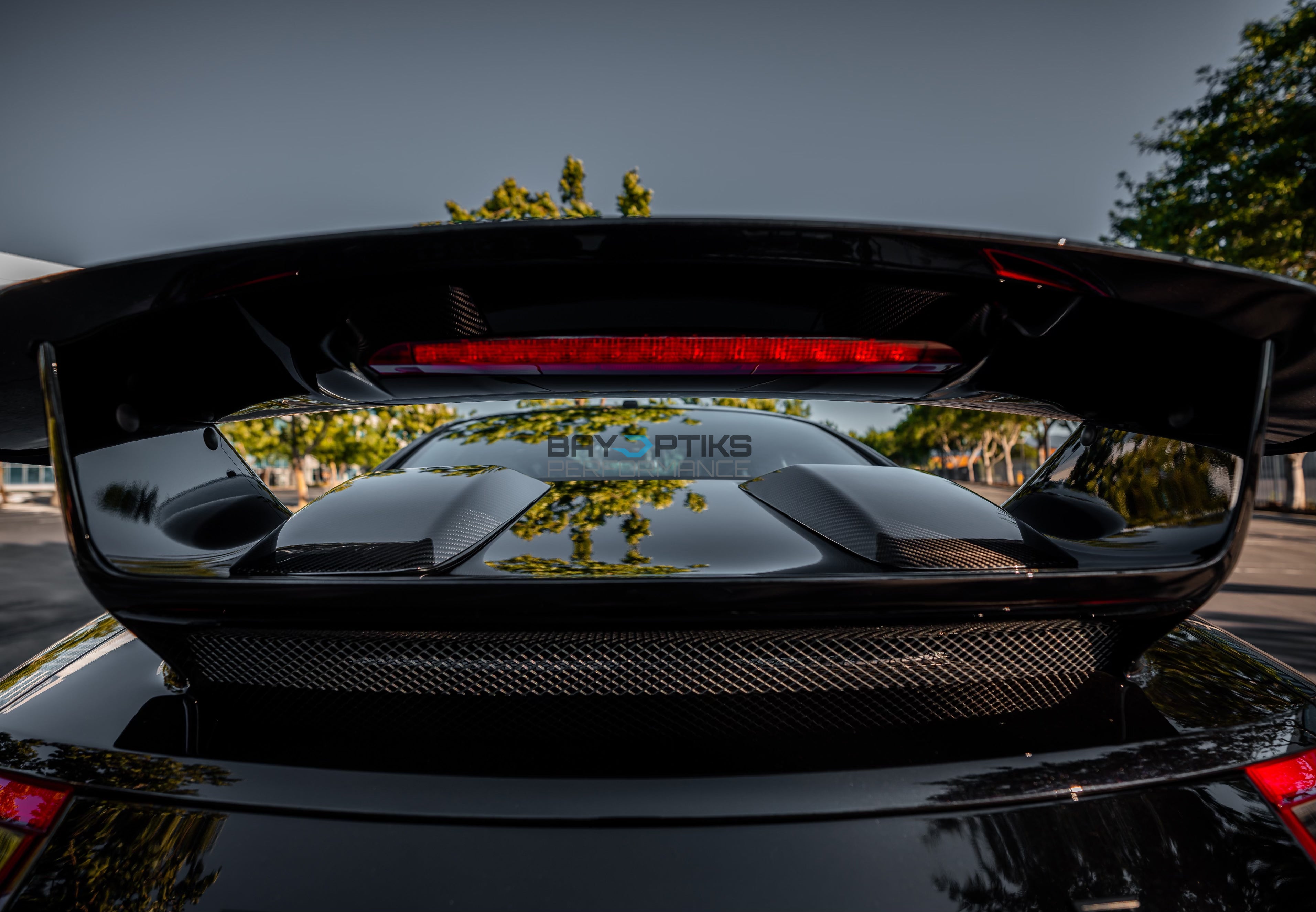 2018+ 991.2 Porsche GT3 Carbon Fiber Rear intake scoops