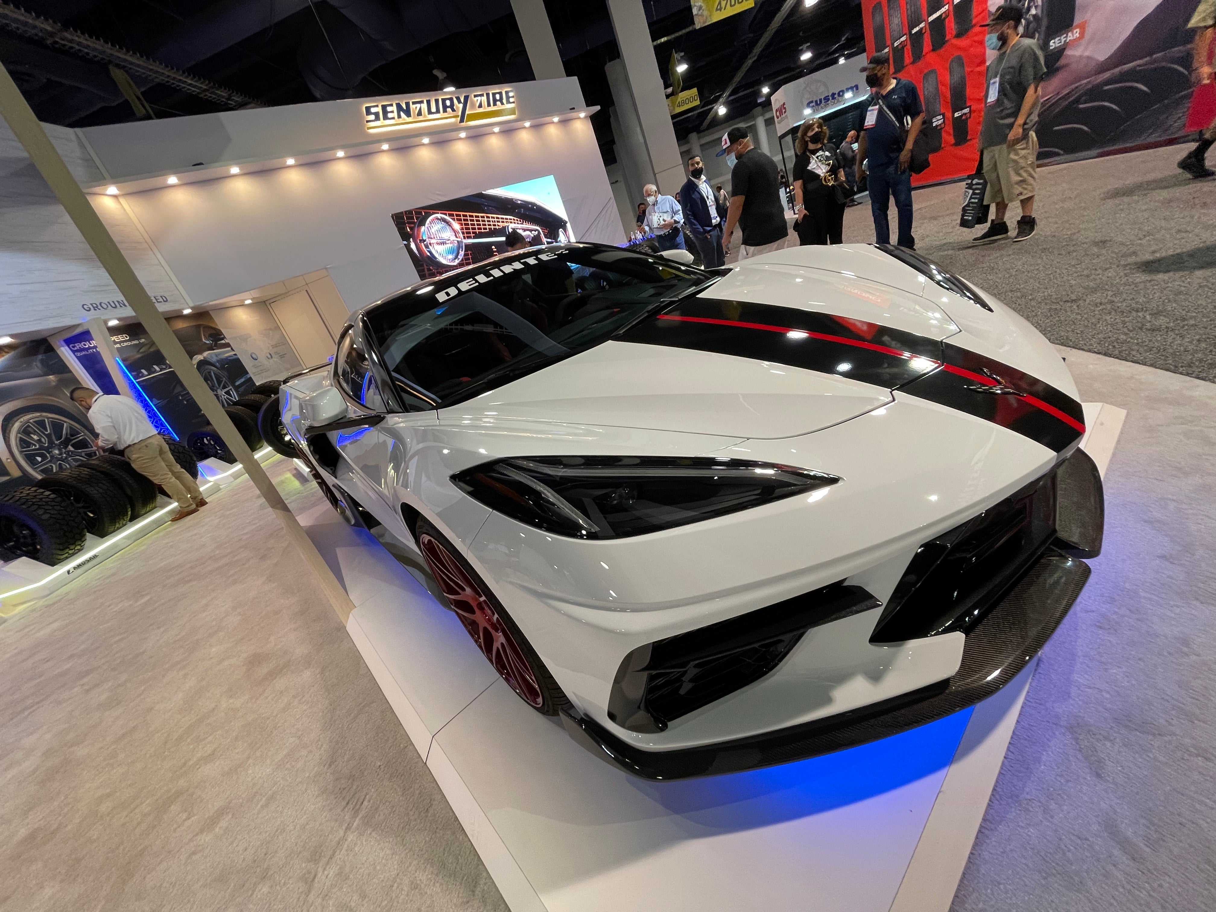 Adro Corvette C8 PrePreg Carbon Fiber Front Lip