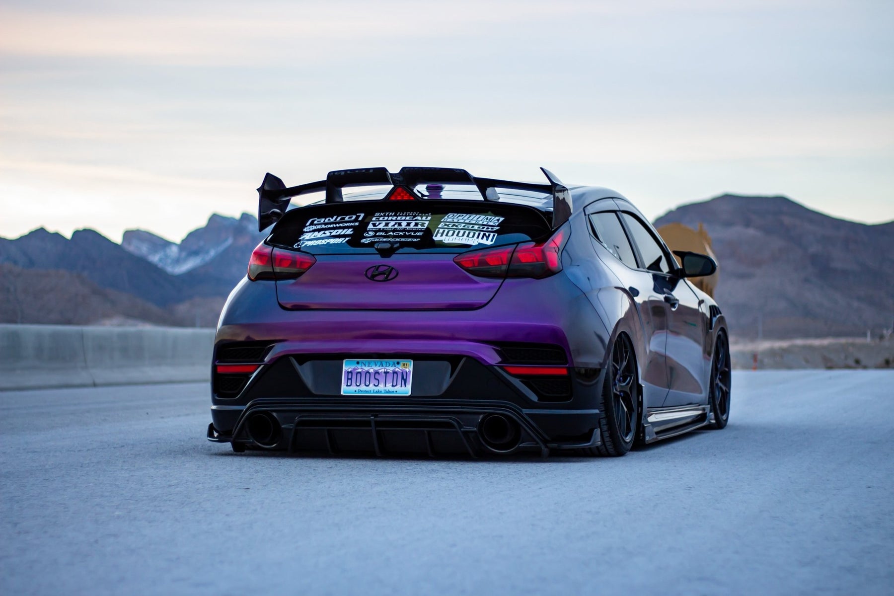 Adro Hyundai Veloster N Carbon Fiber Trunk Spoiler V2 – Bayoptiks