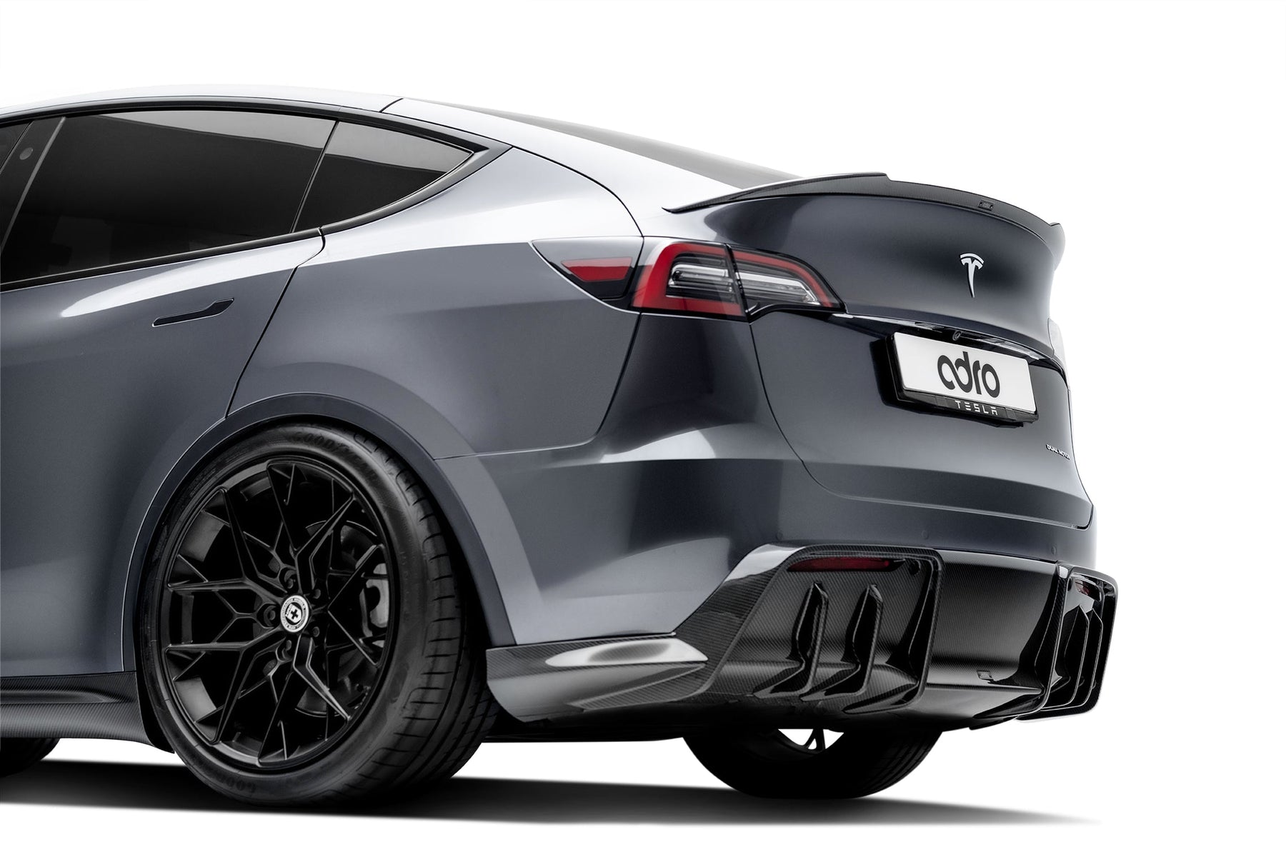 Adro Tesla Model Y Premium Prepeg Carbon Fiber Rear Diffuser